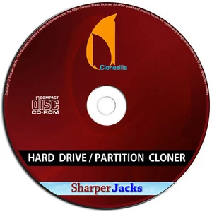 NEW & Fast Ship! Clonezilla Hard Drive Partition & Disk Imaging Cloning Manager - Picture 1 of 12