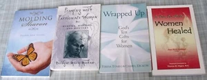 Lot 4 Religious Christian Catholic books for Women Stories Prayers Healing - Picture 1 of 9
