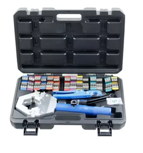 FS-7842 Portable Hydraulic Hose Crimping Tool Manual Hose Crimper Kit 8T j - Picture 1 of 5