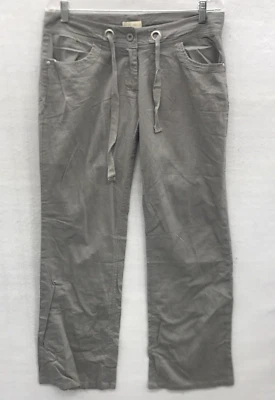 Na Na моды женщин брюки размер XL льняной смеси серый легкий Summer Spring - Изображение 1 из 4