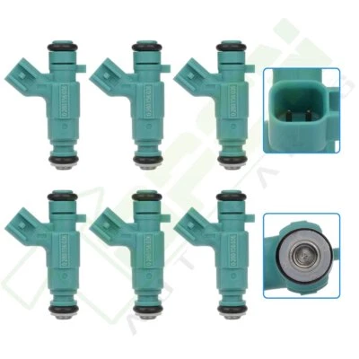 6x Inyectores de combustible aptos para Chrysler Concorde Sebring Dodge Intrepid 2001-2003 2,7 L Foto 1 de 4