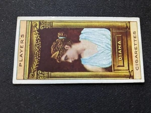 1912 Player's Classical Deities Card # 13 Diana - Goddess of Hunting (VG/EX) - Picture 1 of 3