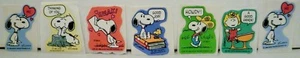 7 Peanuts Snoopy Sally Aufkleber - Bild 1 von 4