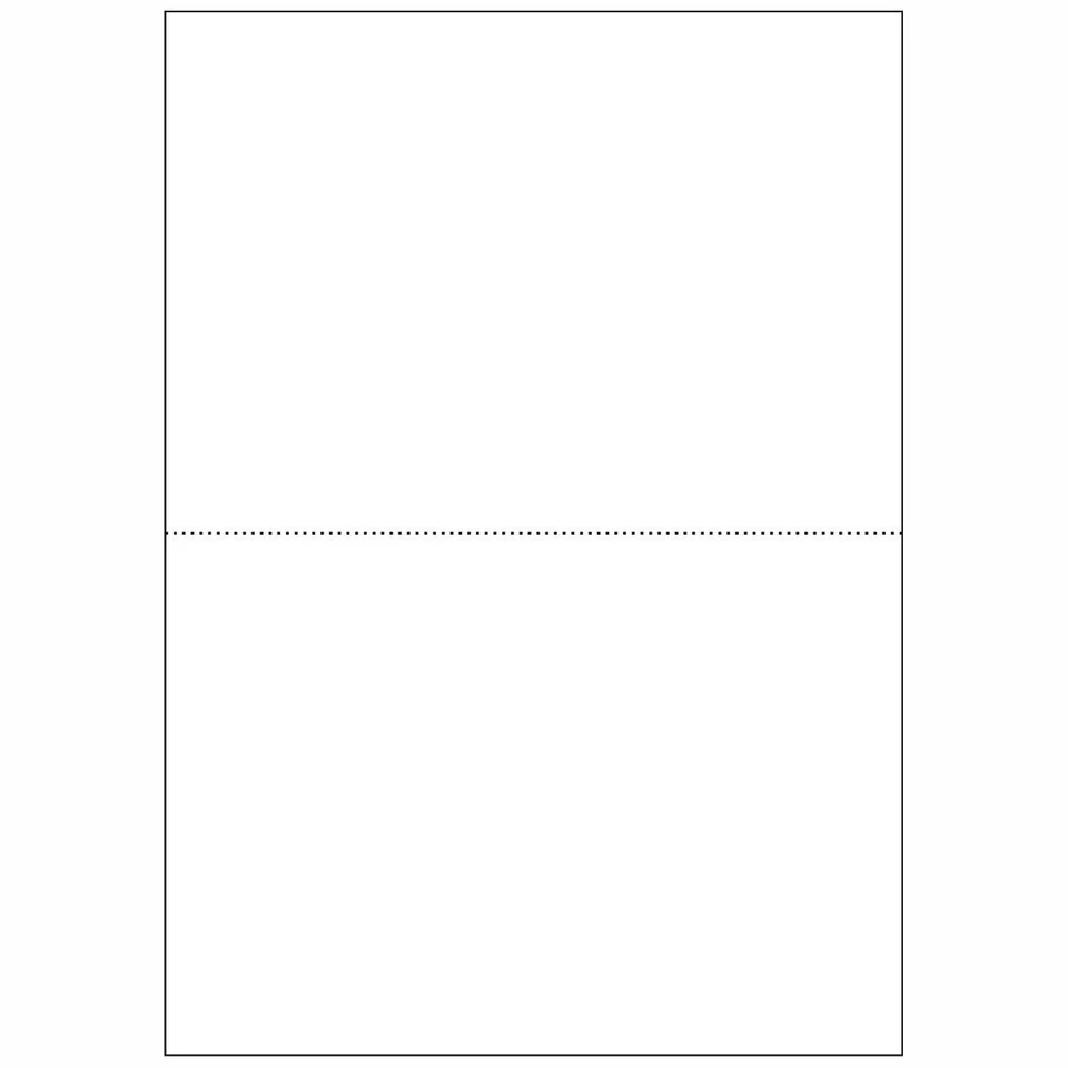 NEUTRALWARE Kopierpapier XERO Laser A4 perforiert auf A5 80g 1000 Blatt weiß