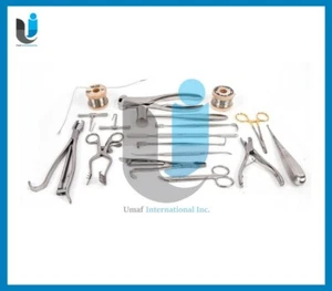 17 Pieces Veterinary orthopaedic set Excellent high Quality surgical Instrument - Picture 1 of 3