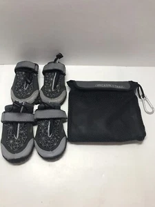 Arcadia Trail kaltes Wetter Winter Hund Schnee Stiefel Booties grau/schwarz, Large AT20 - Bild 1 von 11
