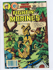 Fightin' Marines #154 Charlton 1981 No Bombs or Bullets ... Just a Prayer