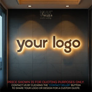 Custom Backlit Illuminated 3D Letters Sign | Storefront Indoor/Outdoor Signage - Picture 1 of 16