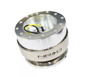 Volante NRG Quick Release Generation 2.0 carrocería plateada pulida SRK-200SSL - Imagen 1 de 2