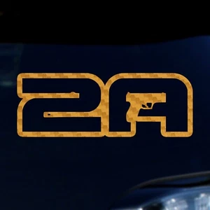 2A Sticker - Specialty 2nd Amendment Decal - Bild 1 von 10