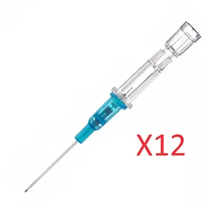 Lot de 12 Aiguilles BBRAUN 22 G ( 0.90X25 mm ) Introcan Safety - Foto 1 di 1