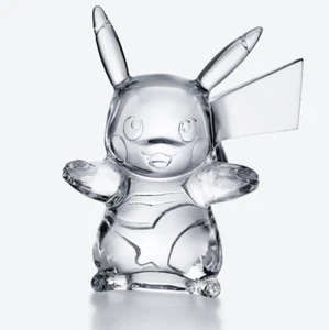 Baccarat x Pokemon Collection Pikachu Glass Figure Ornament NEW - Picture 1 of 10