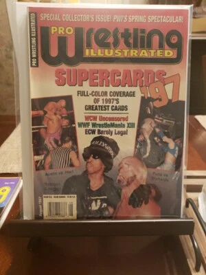 Pro Wrestling Illustrated - Agosto 1997 - Supercartas - WWF WCW ECW nWo  Foto 1 de 4