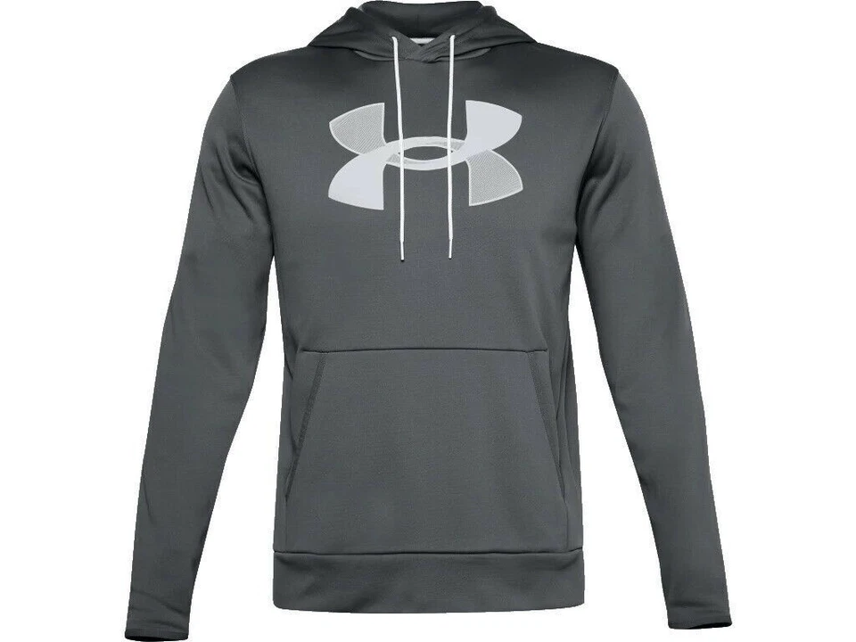 Mens UA Under Armour Big Logo Fleece Sweatshirt Jacket Hoody New With Tags - Image 1 of 1