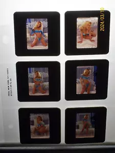 DAYTON RAINS "VIVID ENTERTAINMENT PORNSTAR" ADULT STAR NUDE 35MM SLIDES(6 TOTAL) - Picture 1 of 1