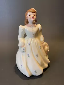 Vintage Florence of California Ceramics Girl Planter Vase - Picture 1 of 8