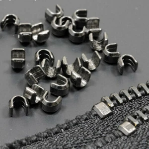 150pcs 5# metal repair zipper stoppers DIY sewing crafts for clothes - Picture 1 of 9