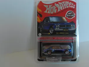 2022 HOT WHEELS EXCLUSIVE 1972 SKYLINE H/T 2000 GT-R RED LINE CLUB CAR - Picture 1 of 2