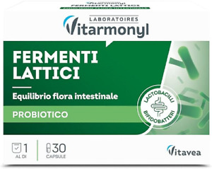 "VITARMONYL Fermenti Lattici: Integratori Equilibrio Flora Intestinale - 30 Caps