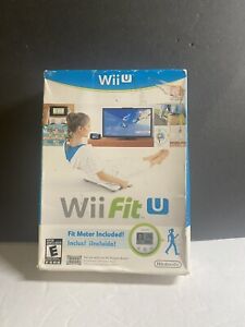Wii Fit U with Fit Meter -  Nintendo Wii U -  NEW SEALED Damaged Box