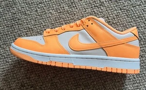 Nike Dunk Low Trainers White Peach & Cream _ ALL SIZES - Picture 1 of 4