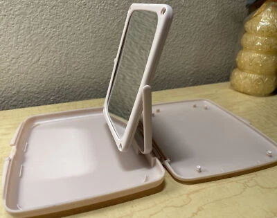 Vintage Mary Kay Consultant Pink Magnifying Mirror Travel Magnifying & Stands - Image 1 of 4