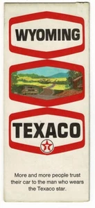 Hoja de ruta de Wyoming 1969 de Texaco - Imagen 1 de 3