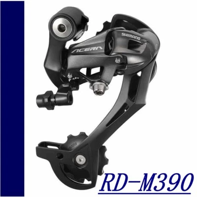 NUEVO Desviador trasero Shimano M390 RD-M390 9S MTB para Acera Foto 1 de 4