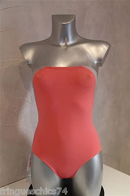 ERES Gin Fizz Strapless One Piece Swimsuit Size 38 FR New Value 260€ - Image 1 of 4