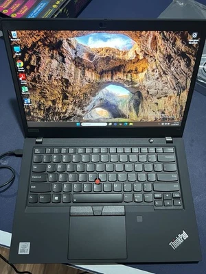Never Used: Thinkpad T14 Gen1-i7-10510u@1.80Ghz. Win 11 Pro, Office 2016 - Image 1 of 2