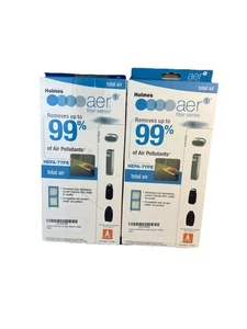 2-Lot Holmes aer1 Total Air Purifier HEPA Type A Filter HAPF30AT Bionaire Sealed - Picture 1 of 3