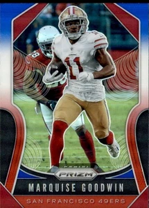 Pannii Prizm 2019 rojo blanco azul #249 Marquise Goodwin San Francisco 49ers - Imagen 1 de 2