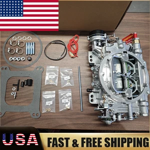 For Edelbrock 1409 Performer 600CFM Electric Choke 4-Barrel Marine Carburetor - Picture 1 of 13