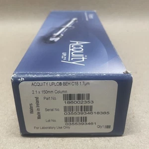 Waters Acquity UPLC BEH C18 1.7µm 2.1 x 150mm Column 186002353 - Picture 1 of 3
