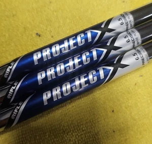 THREE (3) PROJECT X 6.5 EXTRA STIFF WEDGE SHAFTS VERY GOOD CONDITION - .355 - Foto 1 di 6