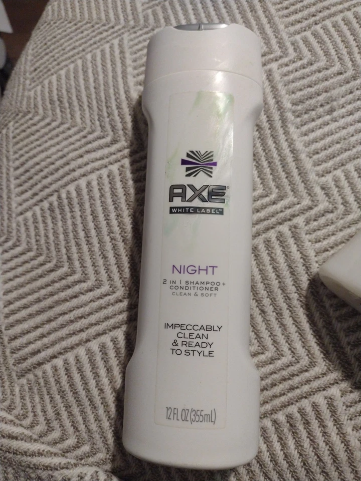 AXE White Label Night 2 In 1 Shampoo + Conditioner 12 Fl Oz New Rare HTF - Image 1 of 2
