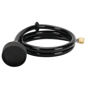 LukLoy UPC Certified Salon Shampoo Bowl Sprayer Head with Black Rubber Hose, ... - Picture 1 of 7