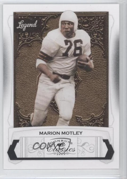 2009 Donruss Classics Legend /999 Marion Motley #132 HOF - Image 1 of 2