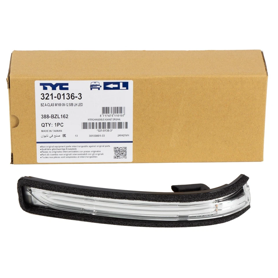 TYC Blinkleuchte 321-0136-3 Links für Mercedes W169 Schrägheck W245 04-12