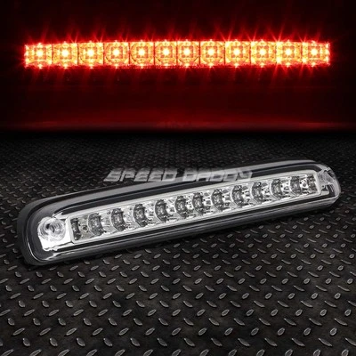 FOR 99-16 FORD SUPER DUTY RANGER LED THIRD 3RD TAIL BRAKE LIGHT STOP LAMP CHROME - Image 1 of 4