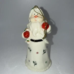 Vtg Formalities By Baum Bros Santa Christmas Ornament Ceramic Holly 5”Hx2.5”W - Picture 1 of 9