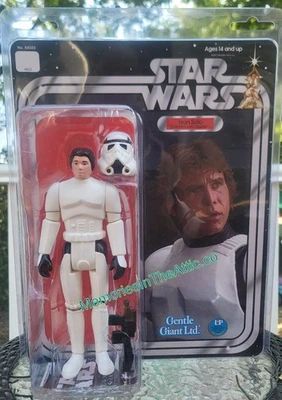 Figura de acción Kenner Gentle Giant Jumbo Star Wars 12" Han Solo Stormtrooper nueva Foto 1 de 3