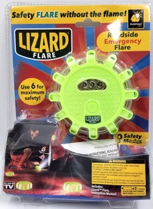 Lizard Flare LED Roadside Emergency Safety Flare w/ 9 Modes Magnetic Hang Stand  - Picture 1 of 2