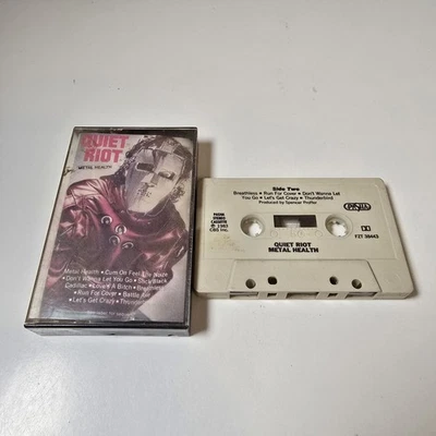 Quiet Riot  Metal Health CASSETTE TAPE 80s US (1983) Heavy Metal - Image 1 of 2