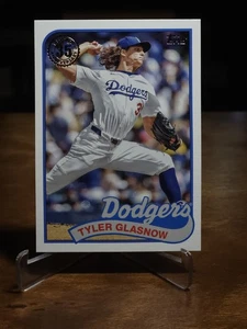 Serie Actualización Topps 2024 - 1989 Topps Béisbol Tyler Glasnow #89US-1 - Imagen 1 de 2