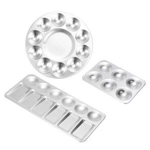 Paleta de Bandeja de Pintura, Paleta de Pintura Bandeja de Pintura de Aluminio 3 Piezas - Imagen 1 de 5