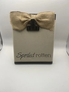 New 4x6 Picture Frame With Clip Spoiled Rotten  - Picture 1 of 3