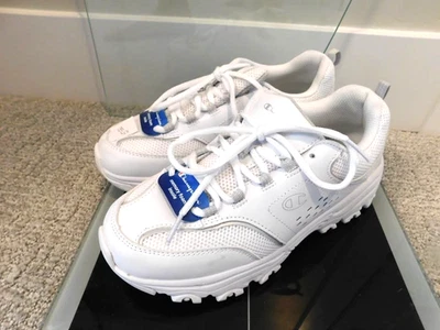 Champion Mujer Senderismo Trail Zapatos BLANCO Talla 8.5W Espuma con Memoria Foto 1 de 4