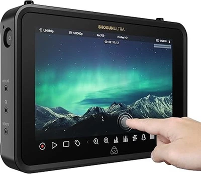Atomos Shogun Ultra 7" HDR Monitor Recorder 8K ProRes RAW SDI/HDMI 2000nit LCD - Image 1 of 4