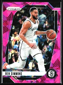 2024-25 Panini Prizm Pink Cracked Ice Ben Simmons Brooklyn Nets #82 - Picture 1 of 2